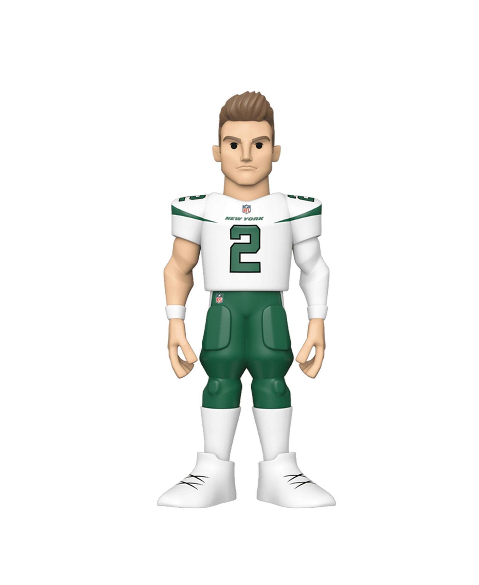 Виниловая фигурка Funko Pop! New York Jets Зак Уилсон золотая 5"
