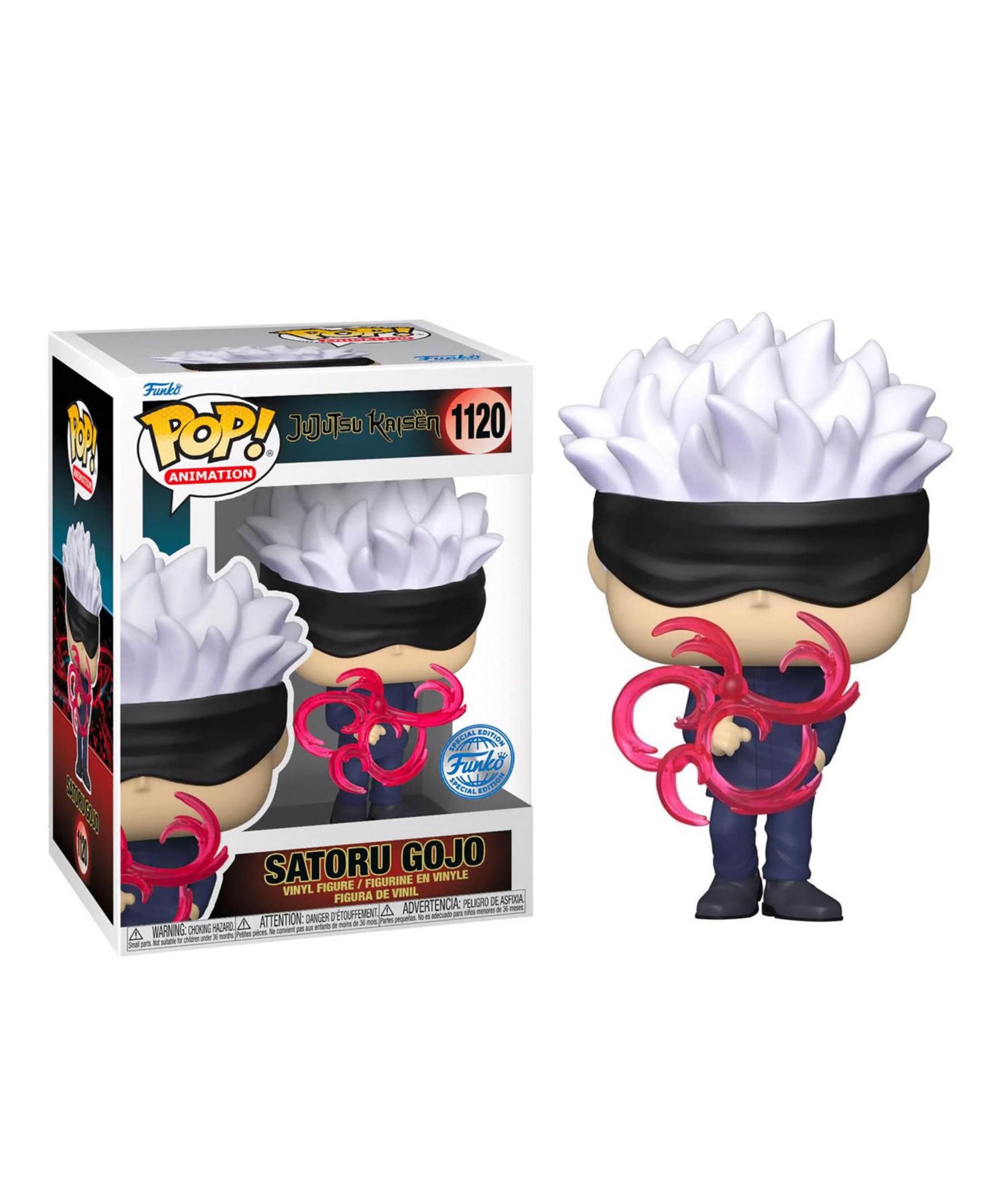Funko Pop! Jujutsu Kaisen Gojo (Red Tech) 3.75" Виниловая фигурка, от 3 лет