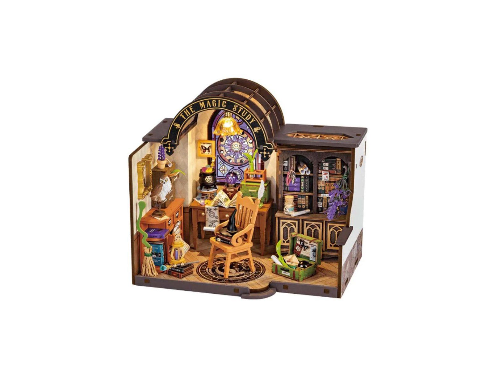 3D деревянный пазл Flash Popup DIY: Magic Study, 267 деталей