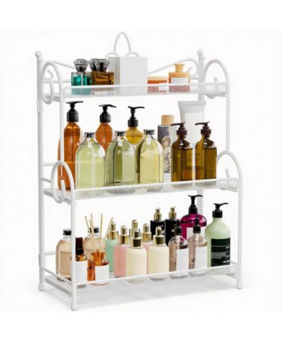 YIGII 3-Tier Foldable Organizer for Kitchen & Bathroom