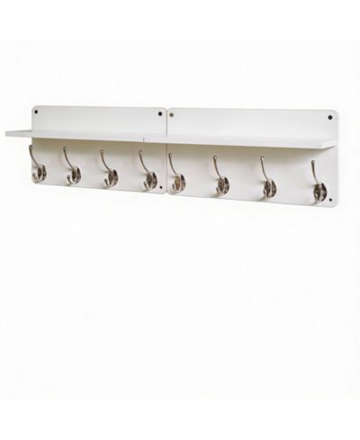 YIGII 2-Pack Wall Organizer: Stylish, Sturdy, Easy Setup, Versatile Storage