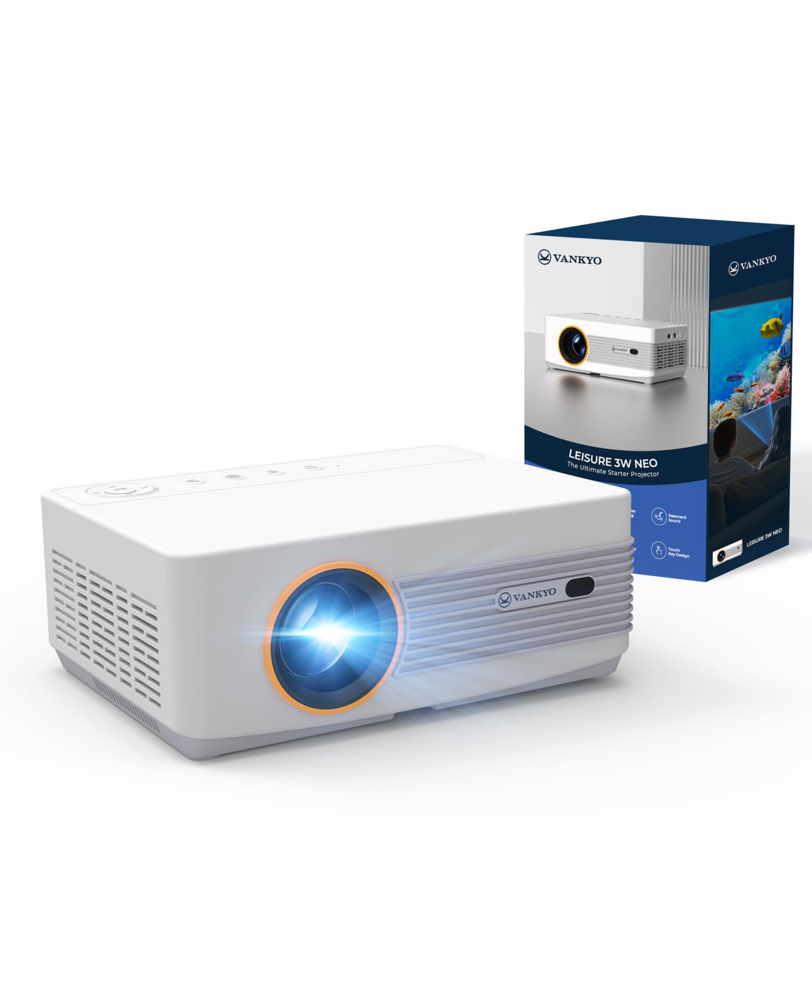 Проектор Vankyo Leisure 3W Neo - White