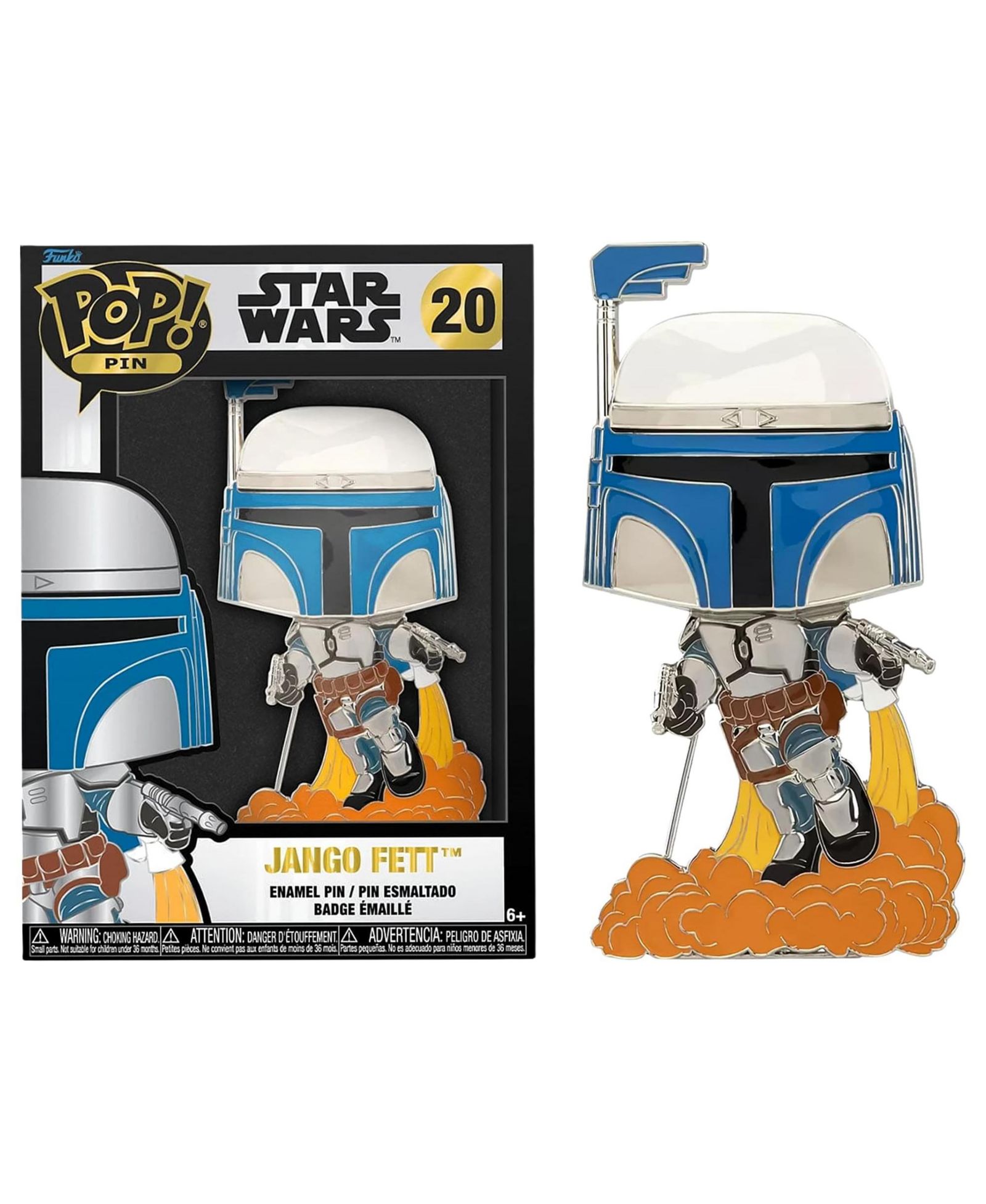 Значок Funko Star Wars POP Pin | Jango Fett