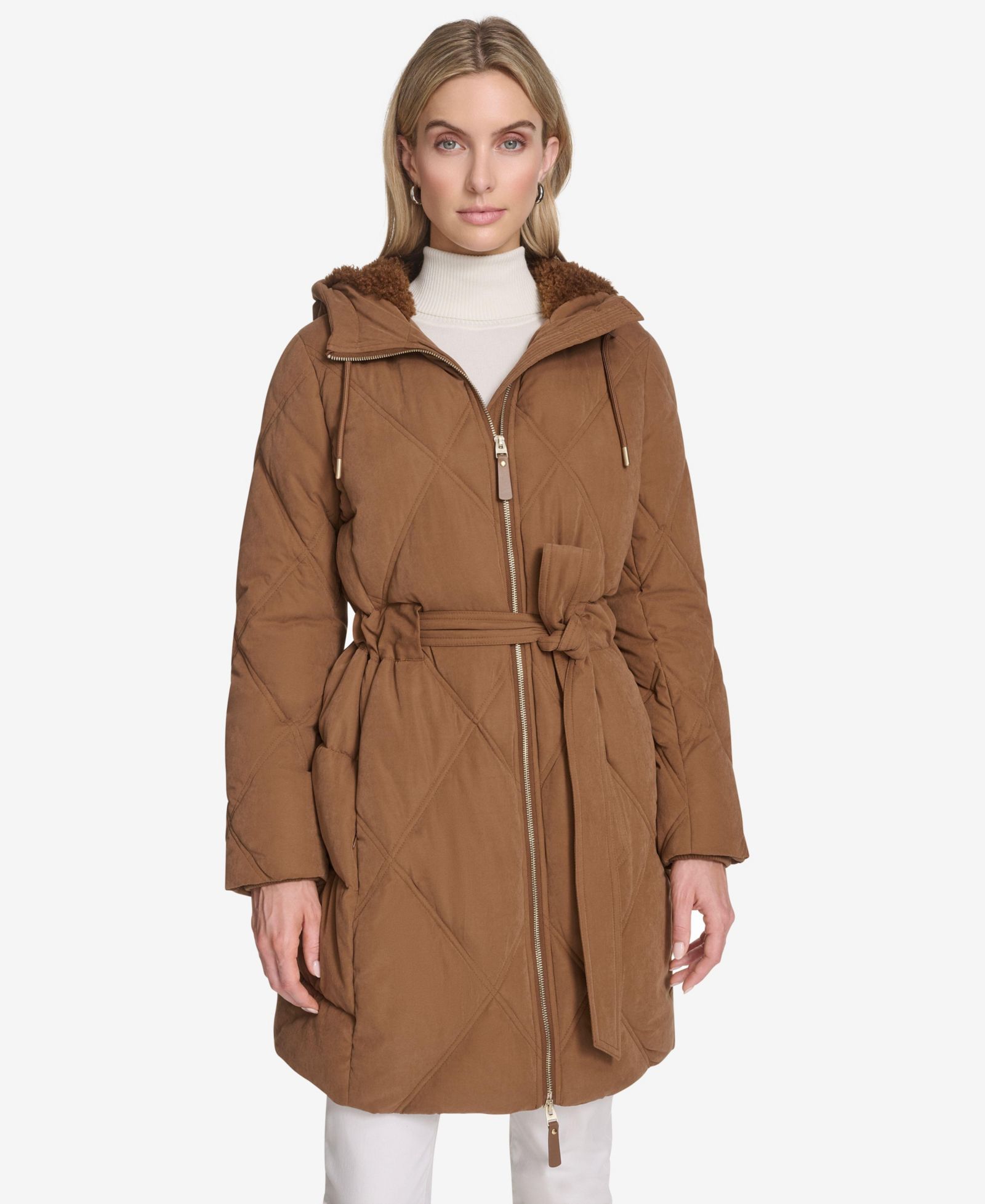 Andrew Marc Women's Hollis Belted Parka