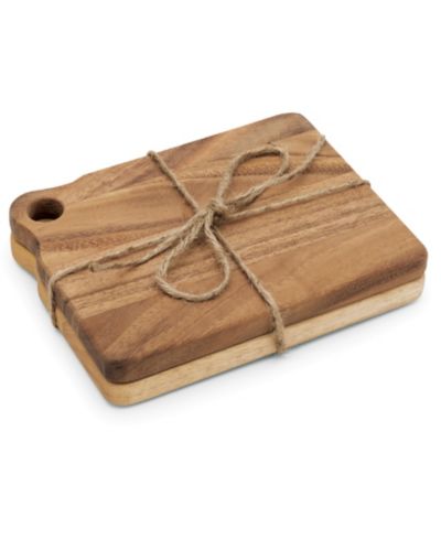 Набор из 2 разделочных досок Ironwood Rubberwood