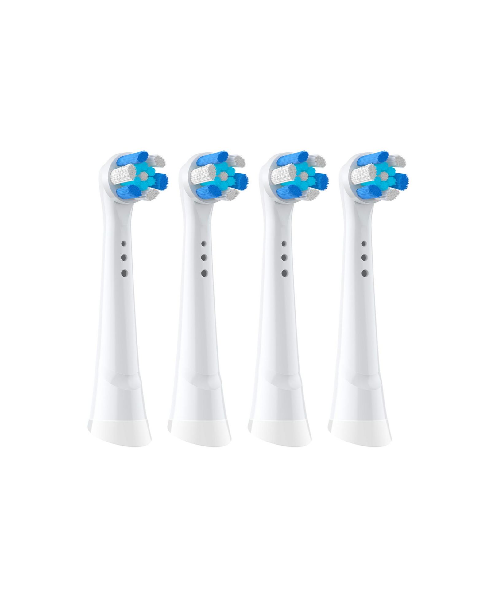 PURSONIC 4-Pack Replacement Brush Heads Compatible with Oral-B iO Series 2–10