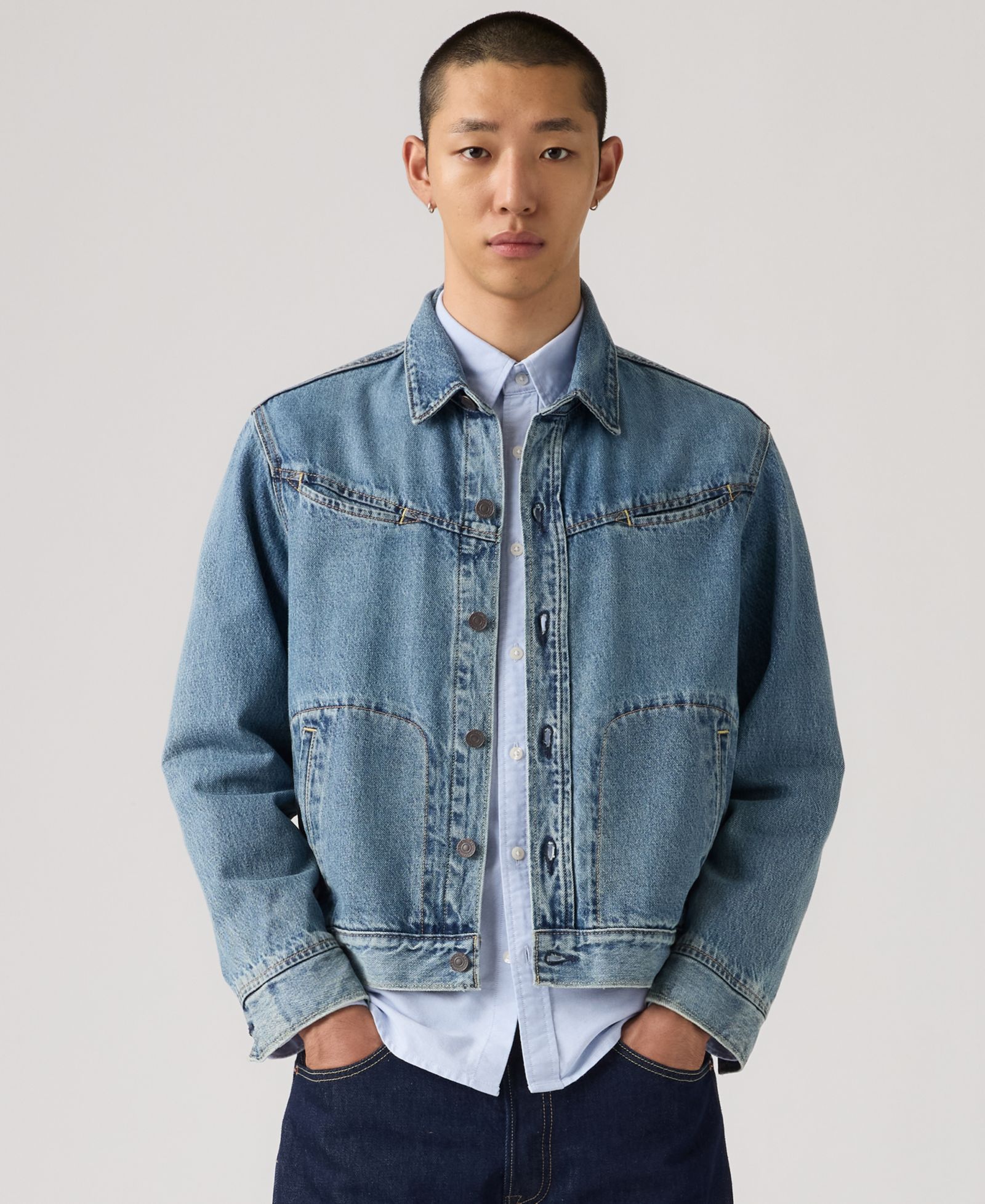 Levi's Premium Men's Market Miners Trucker Jacket