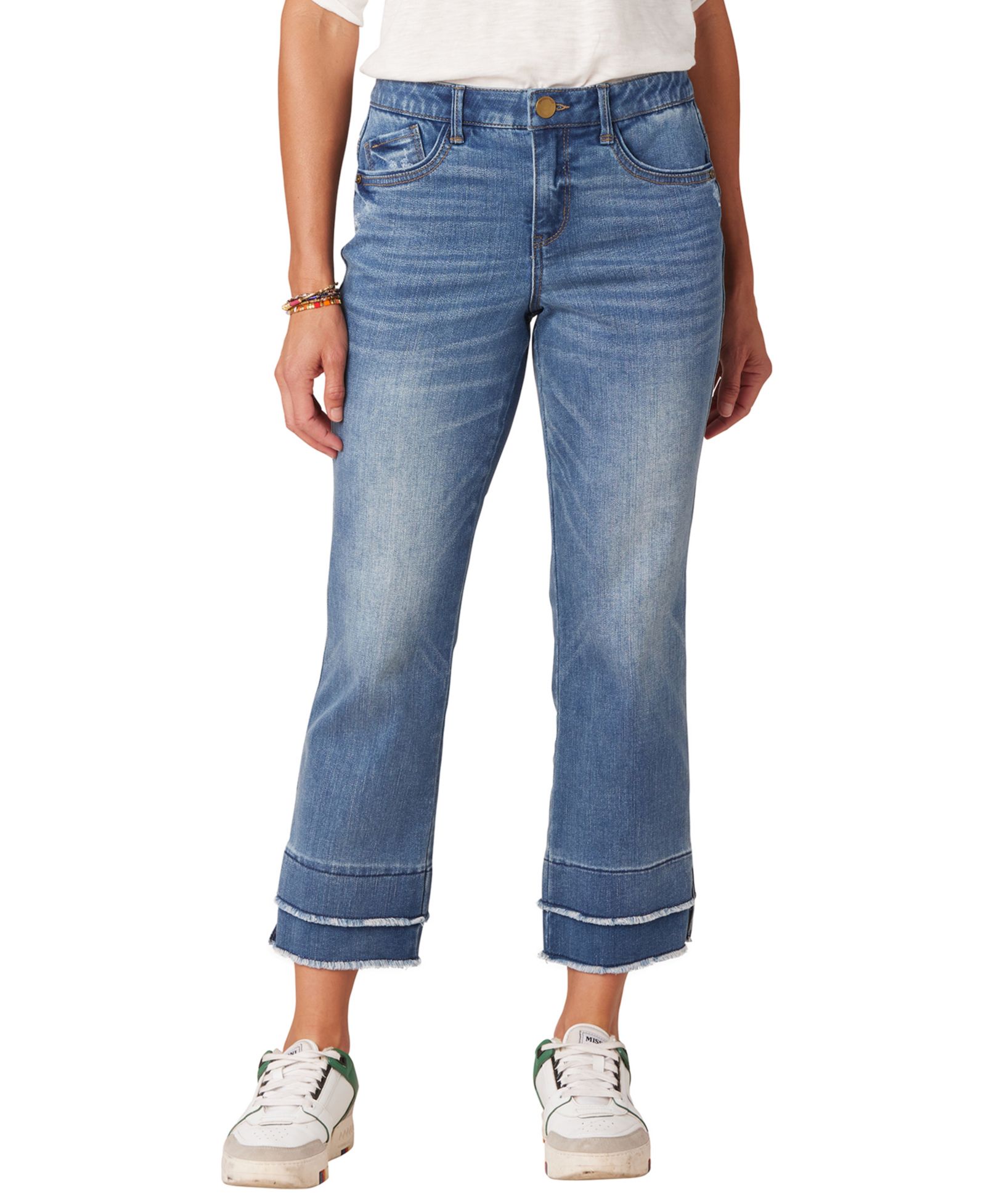 Democracy Women's Kick Flare Mid-Rise Jeans
