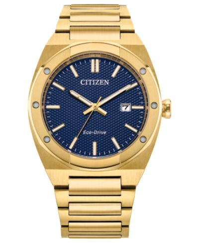 Мужские часы Citizen Sport Luxury Gold-Tone Stainless Steel 40mm