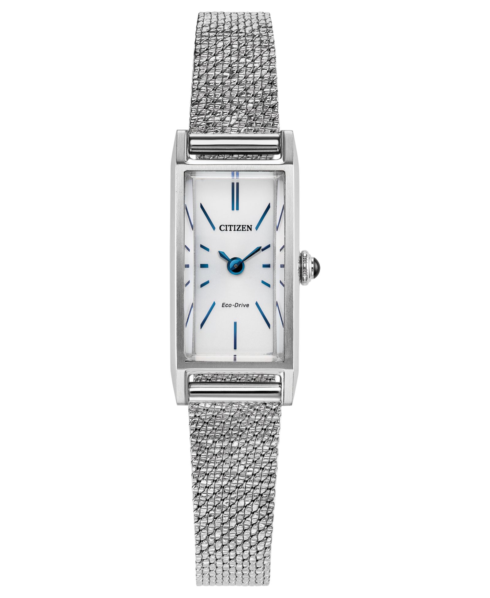 Citizen Женские часы Citizen Fio Silver-Tone Stainless Steel, 14.3mm