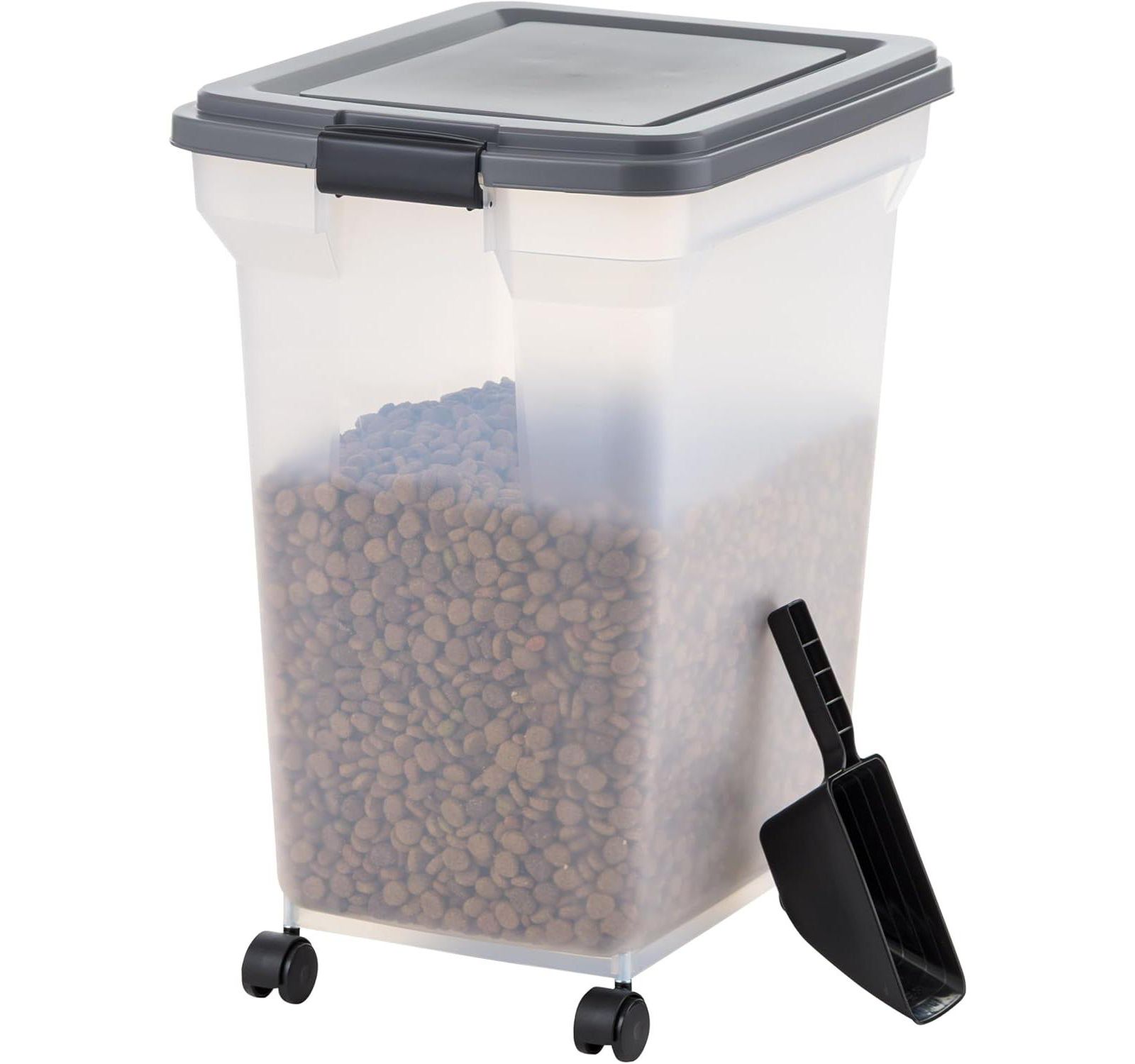 Контейнер для хранения корма для собак IRIS USA 58 lbs w/ Scoop