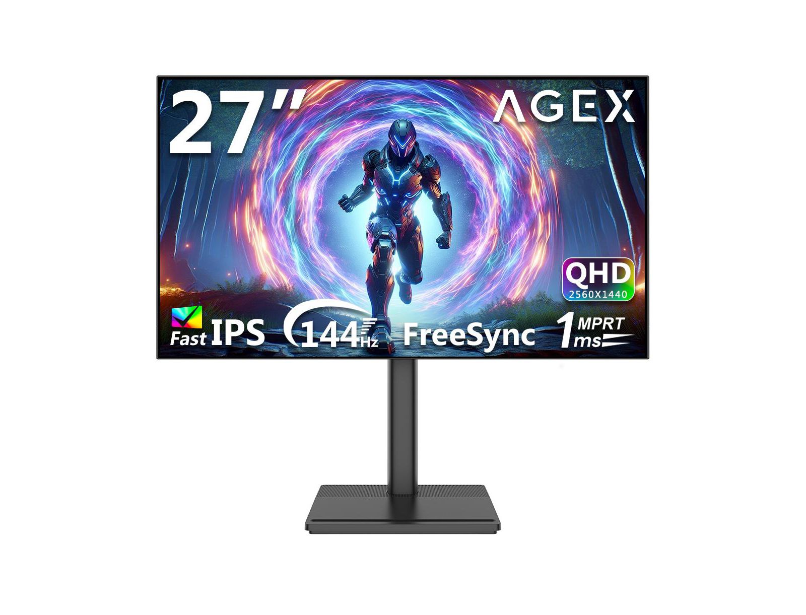 Игровой монитор Z-EDGE AGEX A27Q 27" 2K QHD 144Hz 1ms Fast IPS