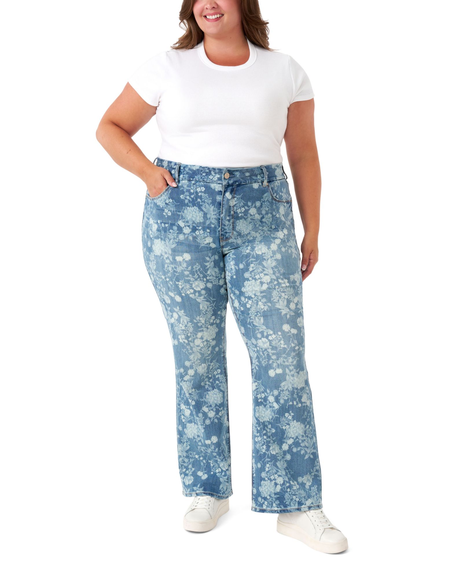 Джинсы Seven7 Plus Size Bootcut Tummyless