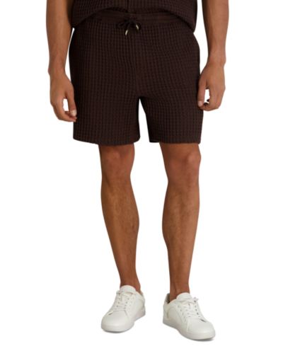 Мужские текстурированные шорты KARL LAGERFELD PARIS Regular-Fit