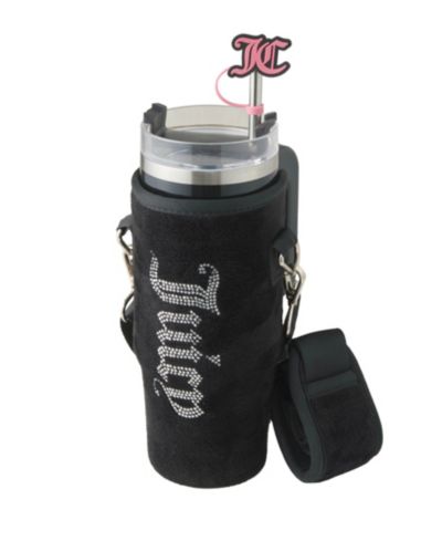 Термокружка Juicy Couture Jetsetter, 30 oz, из нержавеющей стали
