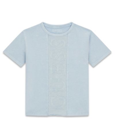 Детская футболка GUESS Garment-Dyed Logo с коротким рукавом