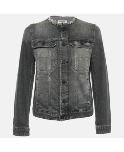 Женская куртка Zadig & Voltaire Denim Collar Neck Grey Washed