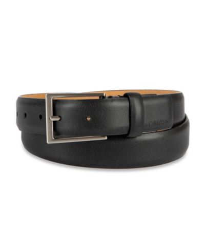 32MM Calvin Klein Men's Smooth and Saffiano Leather Dress Belt