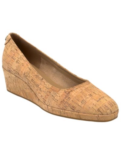 Aerosoles Women's Roma Slip-On Wedge Pumps