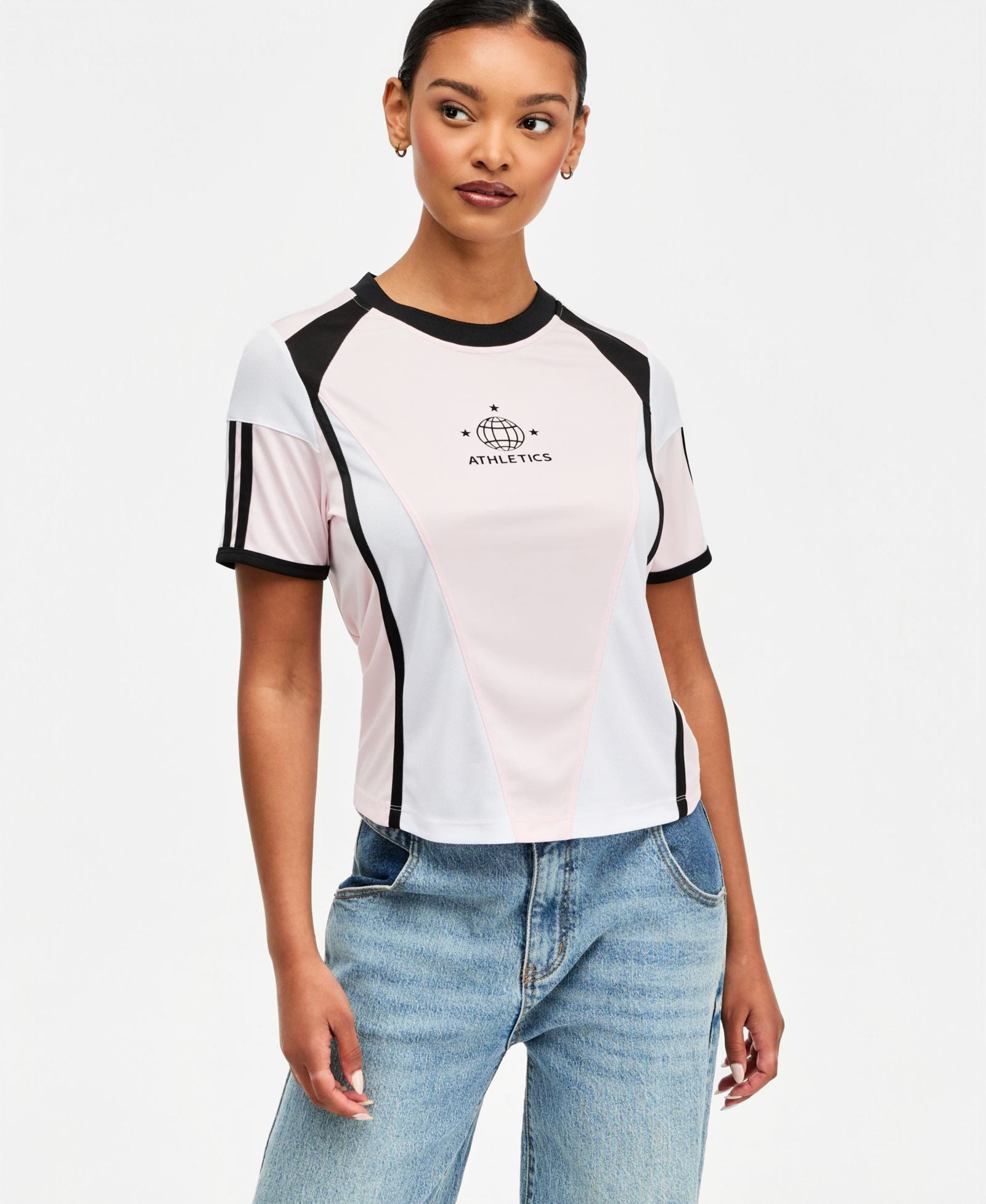 Футболка Bar III Women's Sporty Colorblocked