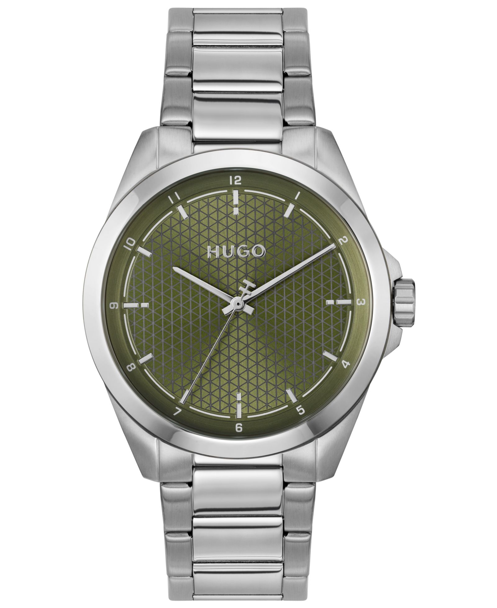 Hugo Boss Men's Seam Quartz Stainless Steel Watch, 42.5mm