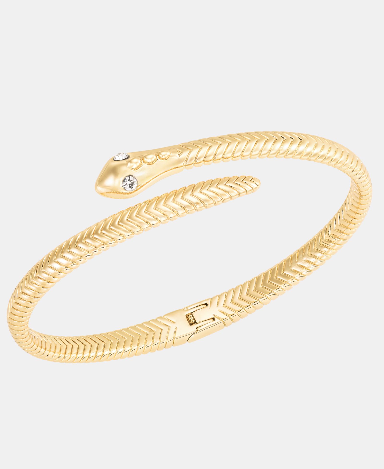 Браслет Lauren Ralph Lauren Pavé Snake Bypass Bangle