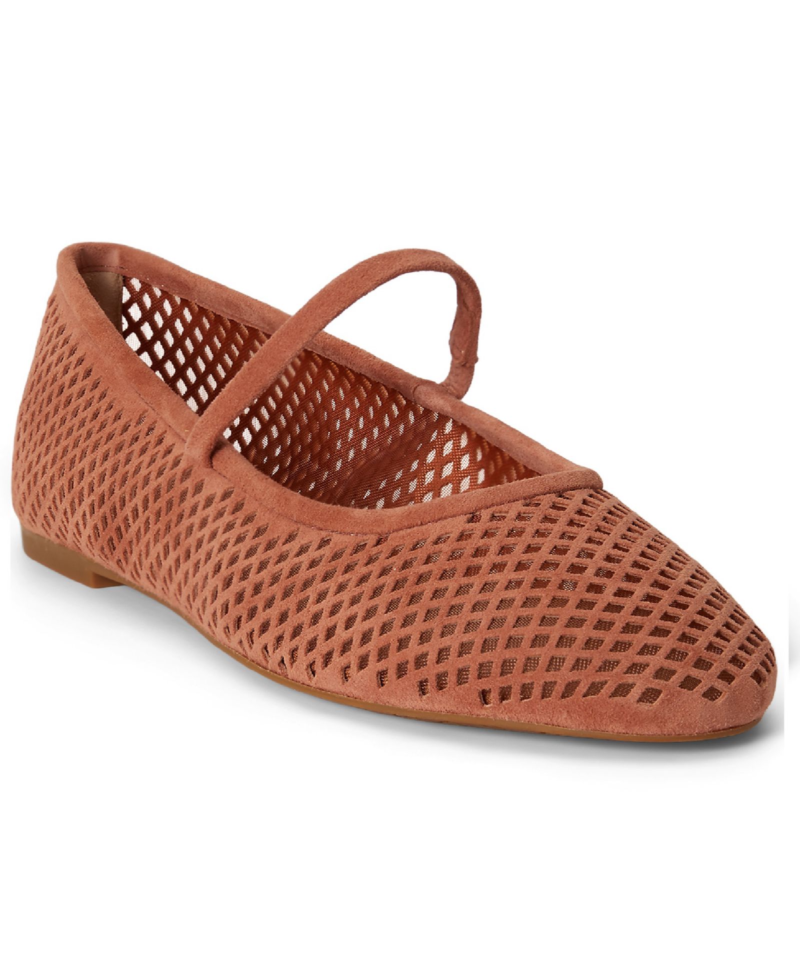 Lauren Ralph Lauren Women's Jayna Perforated Mary Jane Flats