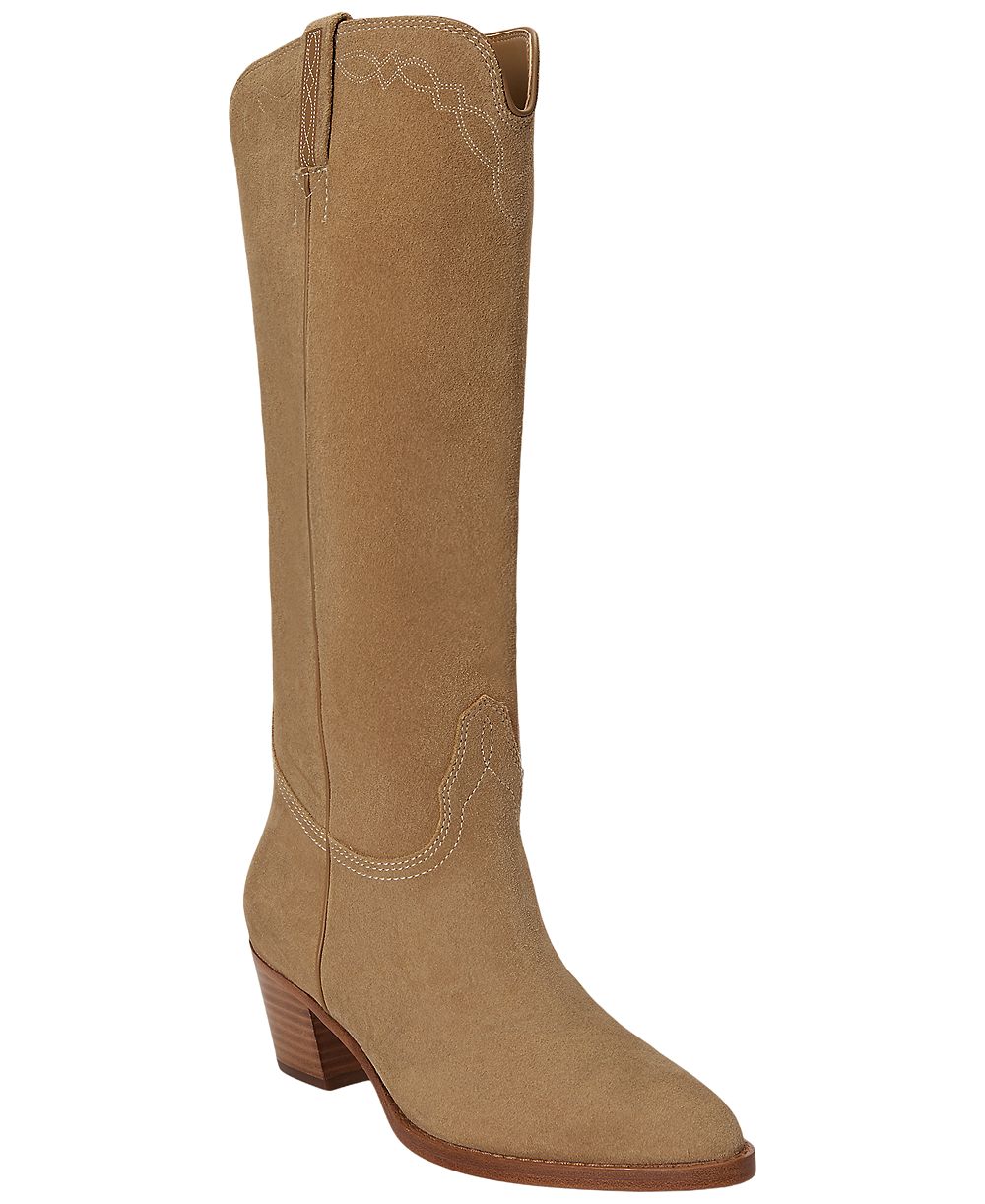 Женские высокие сапоги Lauren Ralph Lauren Harpher Block Heel