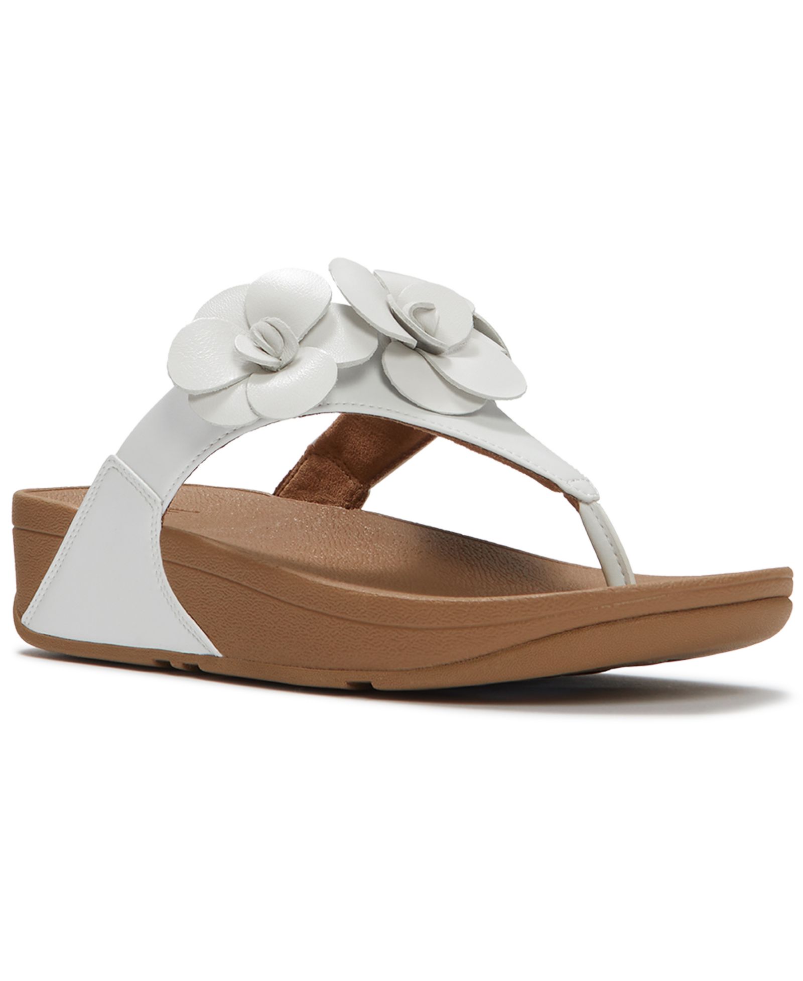 Женские сандалии FitFlop Lulu Flower Toe Post Slip-On