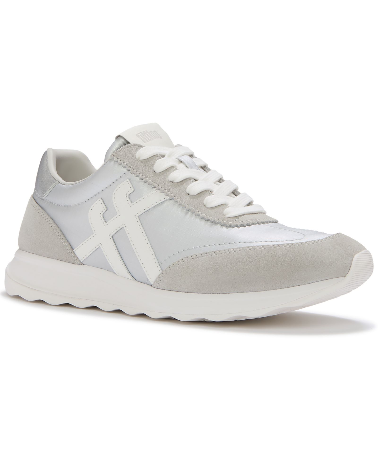 FitFlop Women's Retro-Q FF Lace-Up Trainer Sneakers