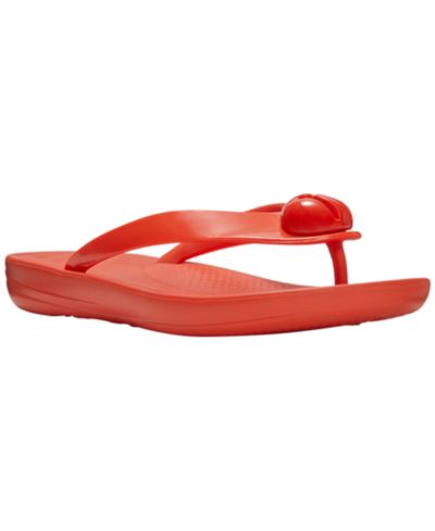 Женские сандалии FitFlop Women's Iqushion Glossy-Button Slip-On