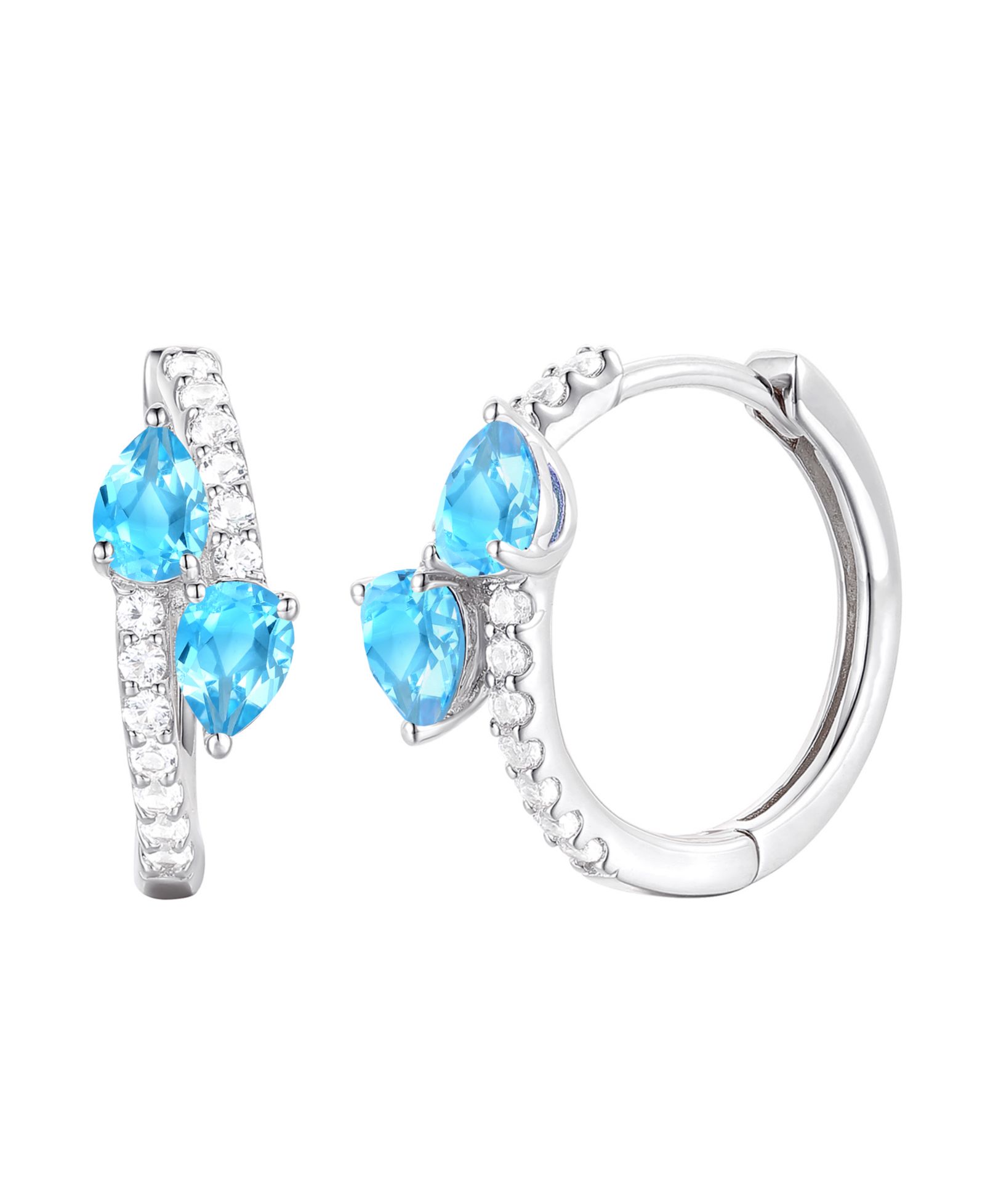 Macy's Multi Gemstone Earrings in 14k Gold Over Sterling Silver (Also in Sterling Silver)