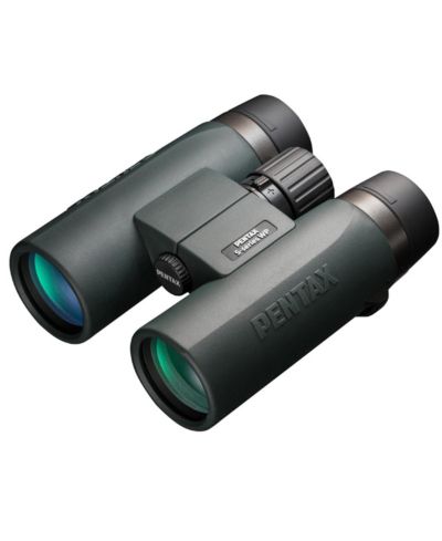 Pentax бинокль SD Series WP 10x42 с призмой и зеленым корпусом