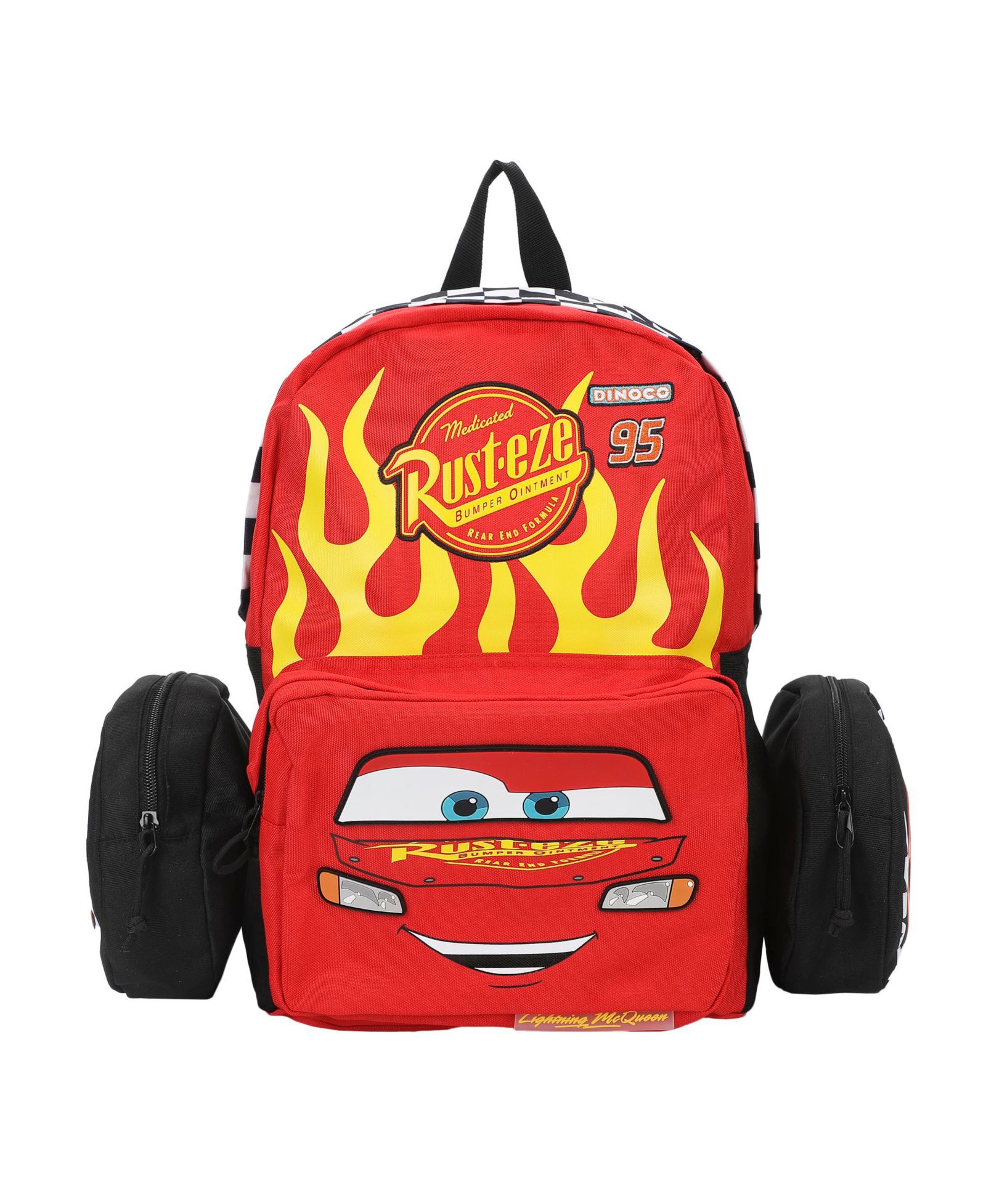 Cars Lightning McQueen Rusteze Bumper Ointment 16.5" Red Backpack