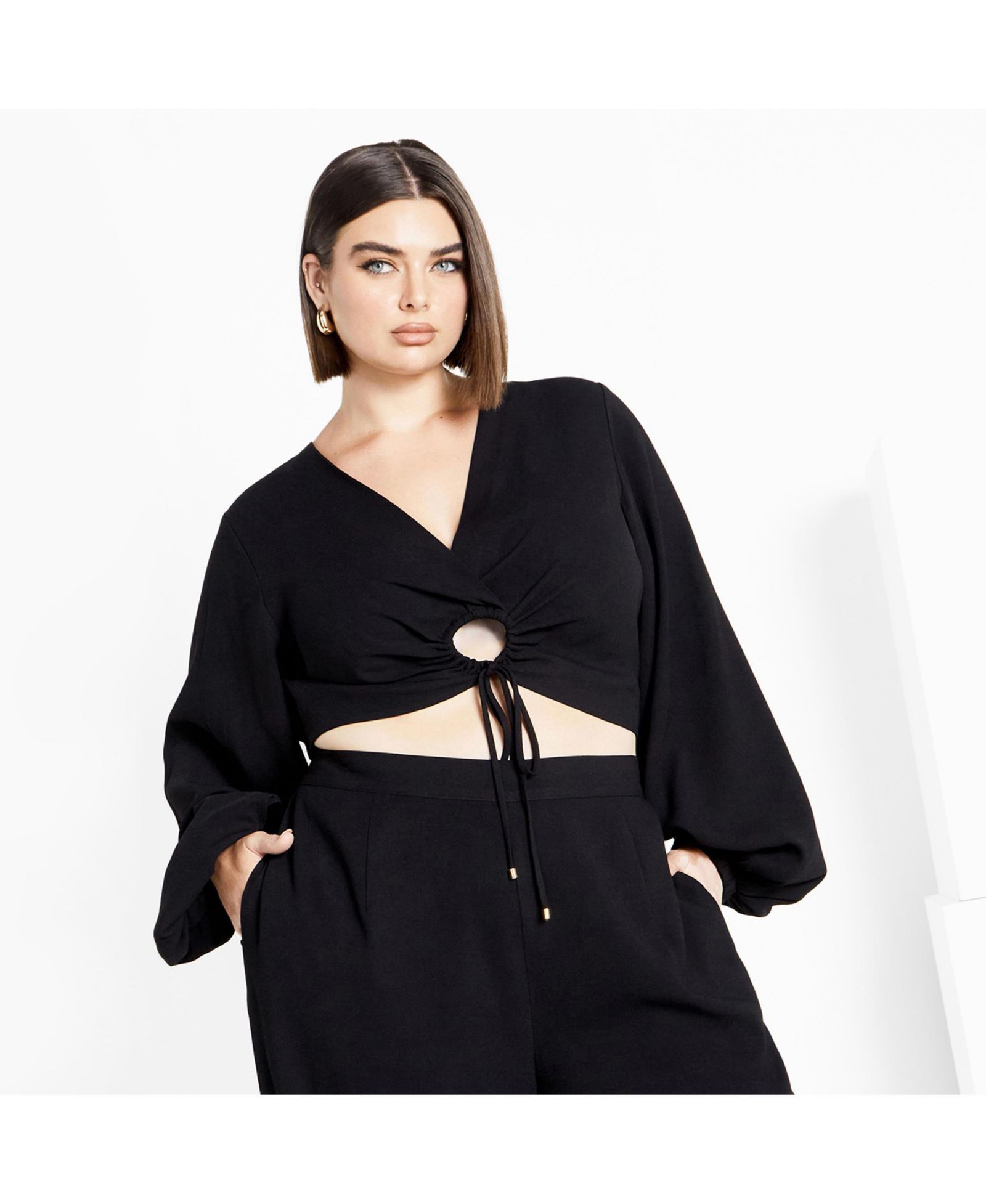 CITY CHIC Женский топ Fiesta Plus Size