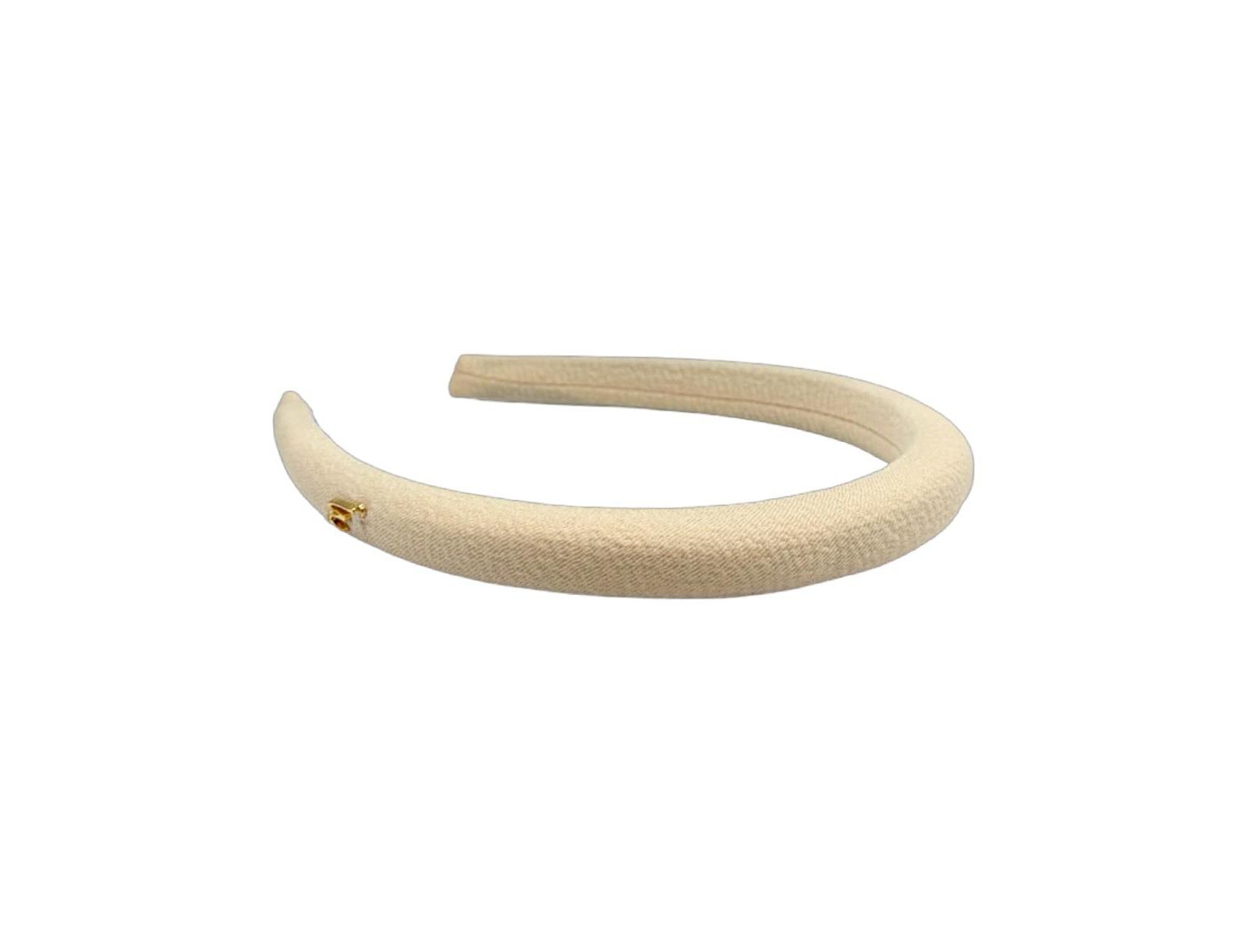 Headbands of Hope Women's Classic Padded Thin Headband  - Cream