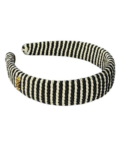Женский классический мягкий ободок Headbands of Hope - Black Ivory