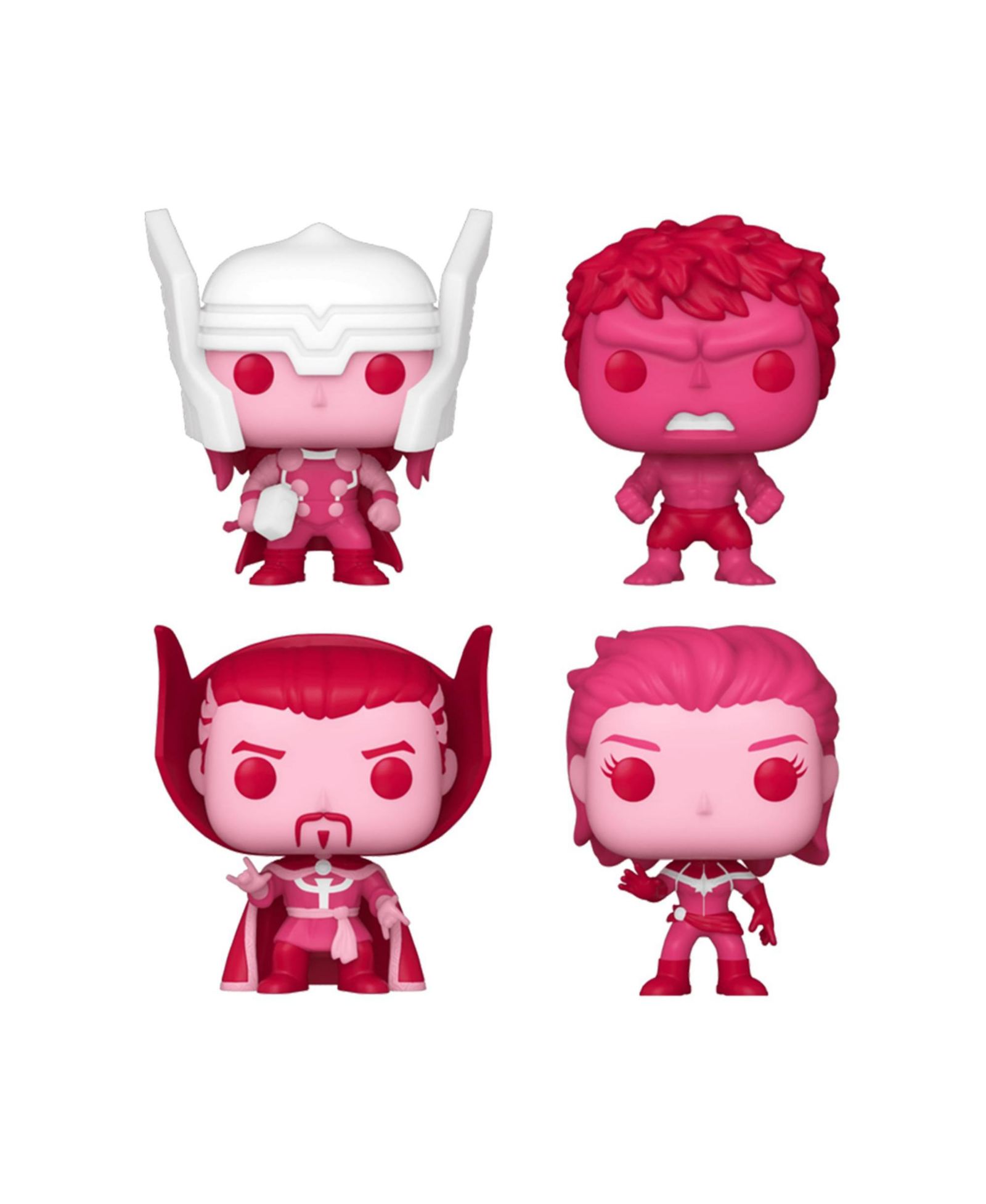 Набор Funko Marvel Pocket POP Valentines 4 Piece Box Set