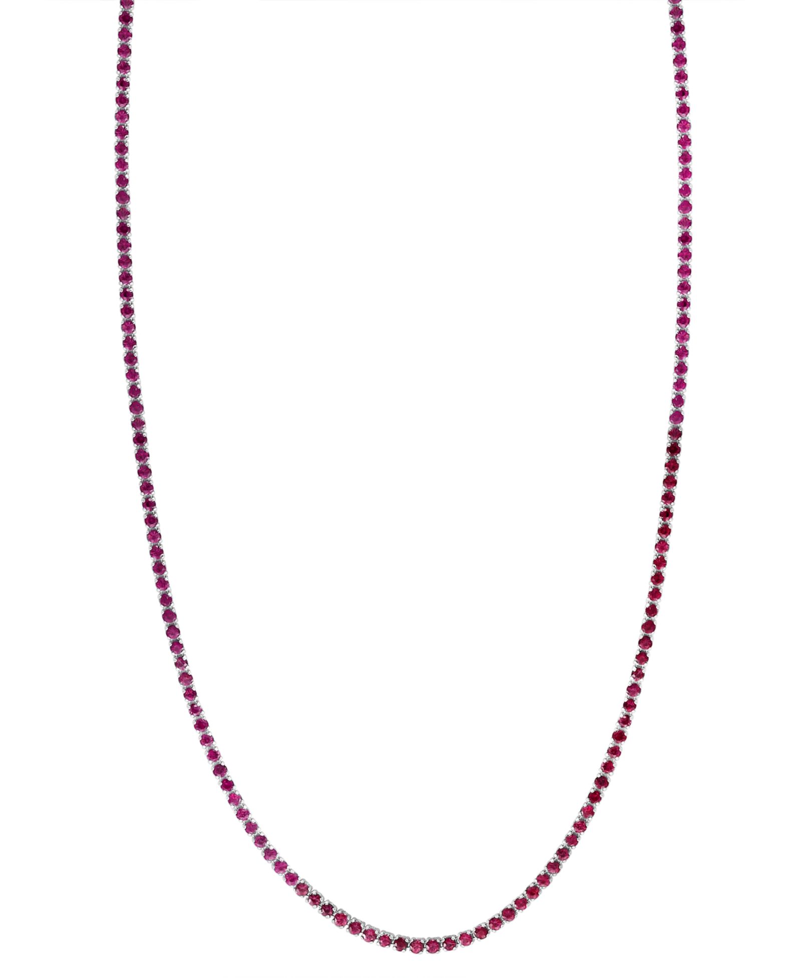 Ожерелье EFFY Collection Ruby в серебряном цвете