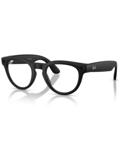 Ray-Ban Unisex Panthos Plastic Ray-Ban Meta Headliner Eyeglasses