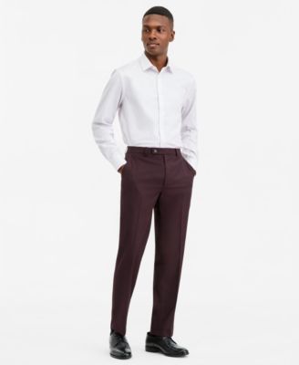 Мужские брюки Calvin Klein Slim-Fit из шерстяной смеси