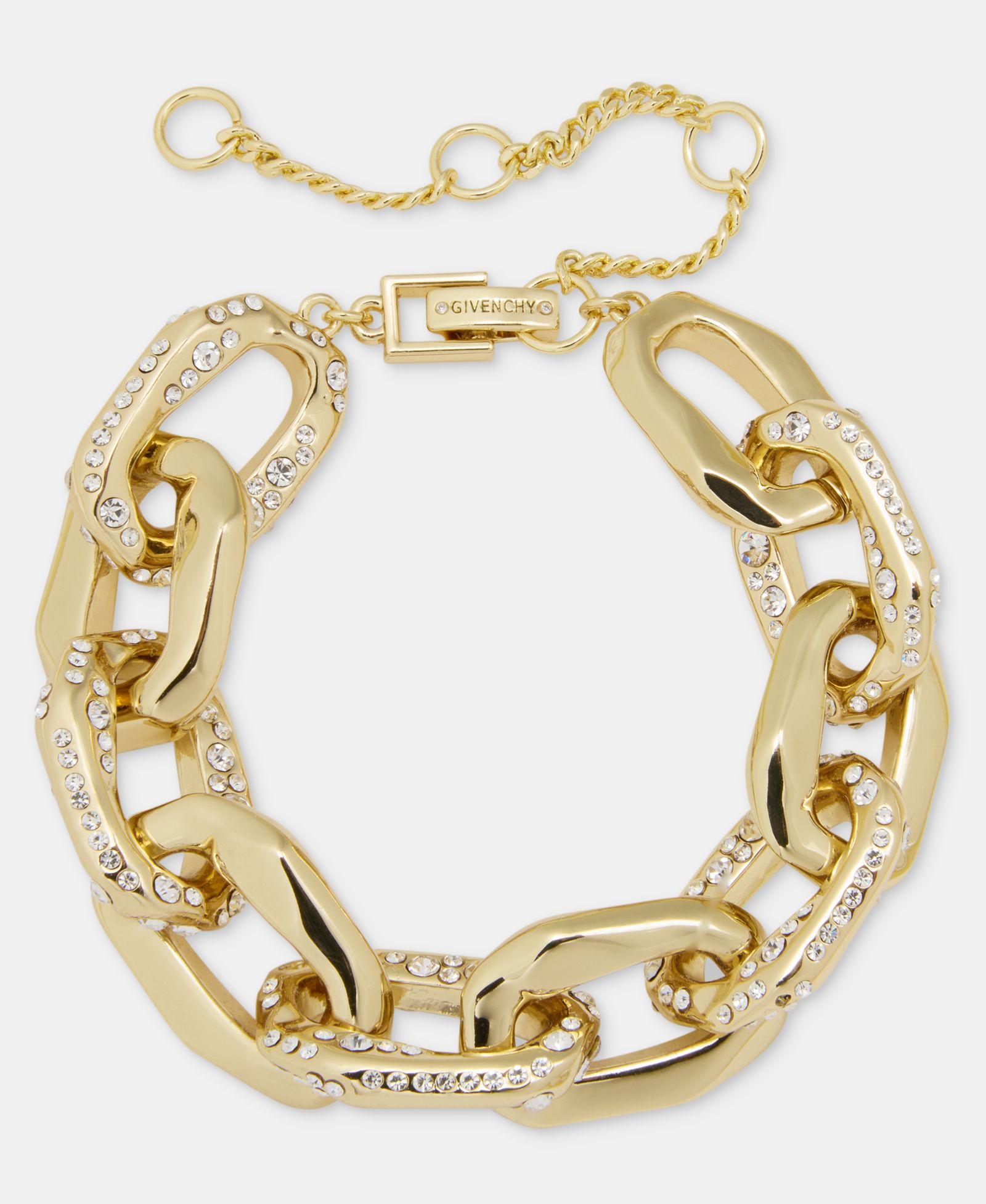 Givenchy гибкий браслет Pavé Link