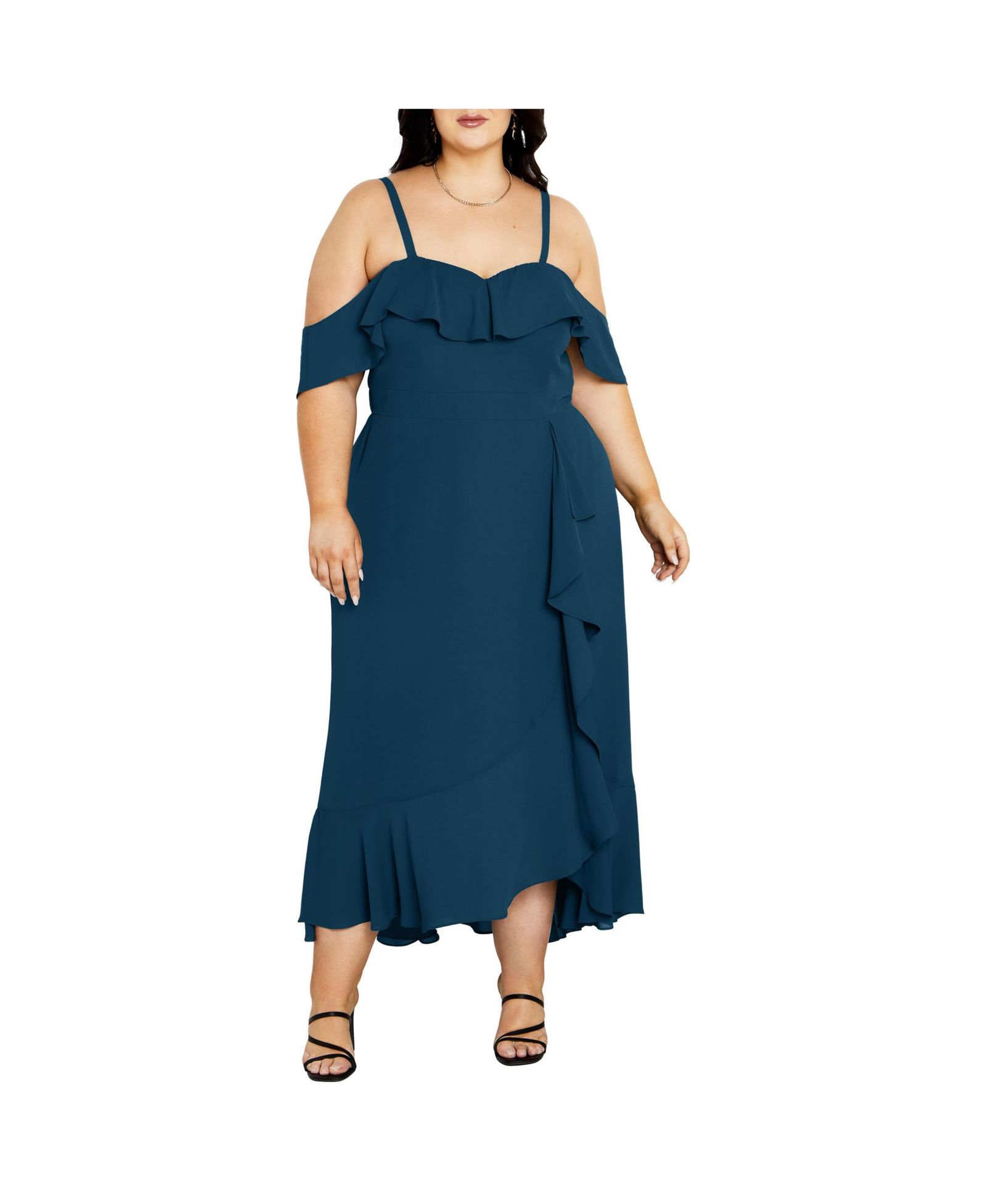 Макси-платье CITY CHIC Remy Plus Size