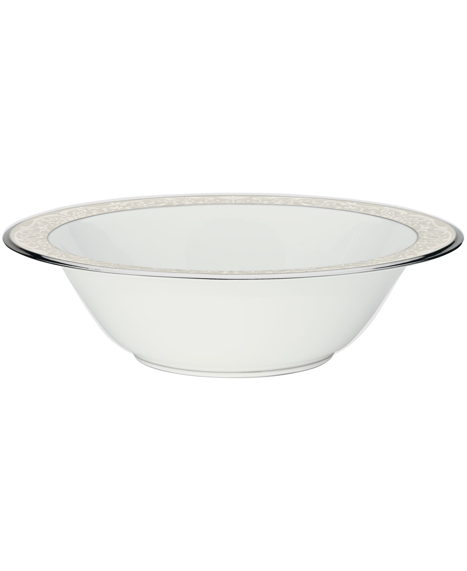 Noritake Silver Palace Round Vegetable Bowl, 9.75", 32 oz.