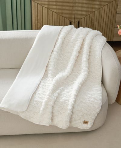 UGG® Shira Textured Throw, 50" x 70"