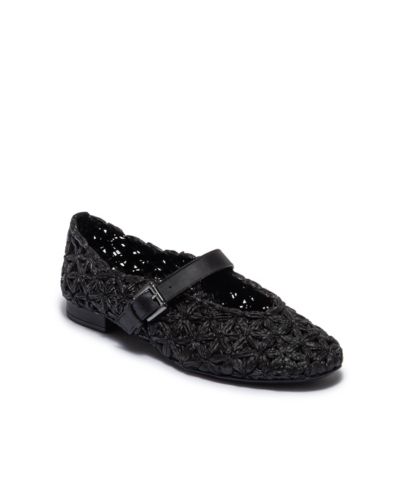 Bernardo Footwear Women's Borden Raffia Ballet Flat