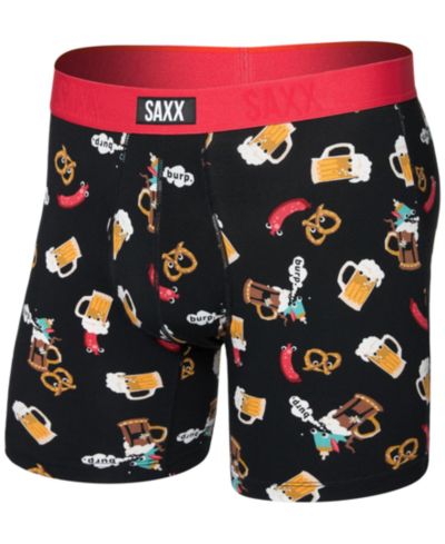 SAXX Men's Vibe Xtra Slim-Fit Printed Boxer Briefs