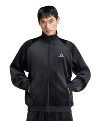 adidas мужская тренировочная куртка из велюра свободного кроя Stadium