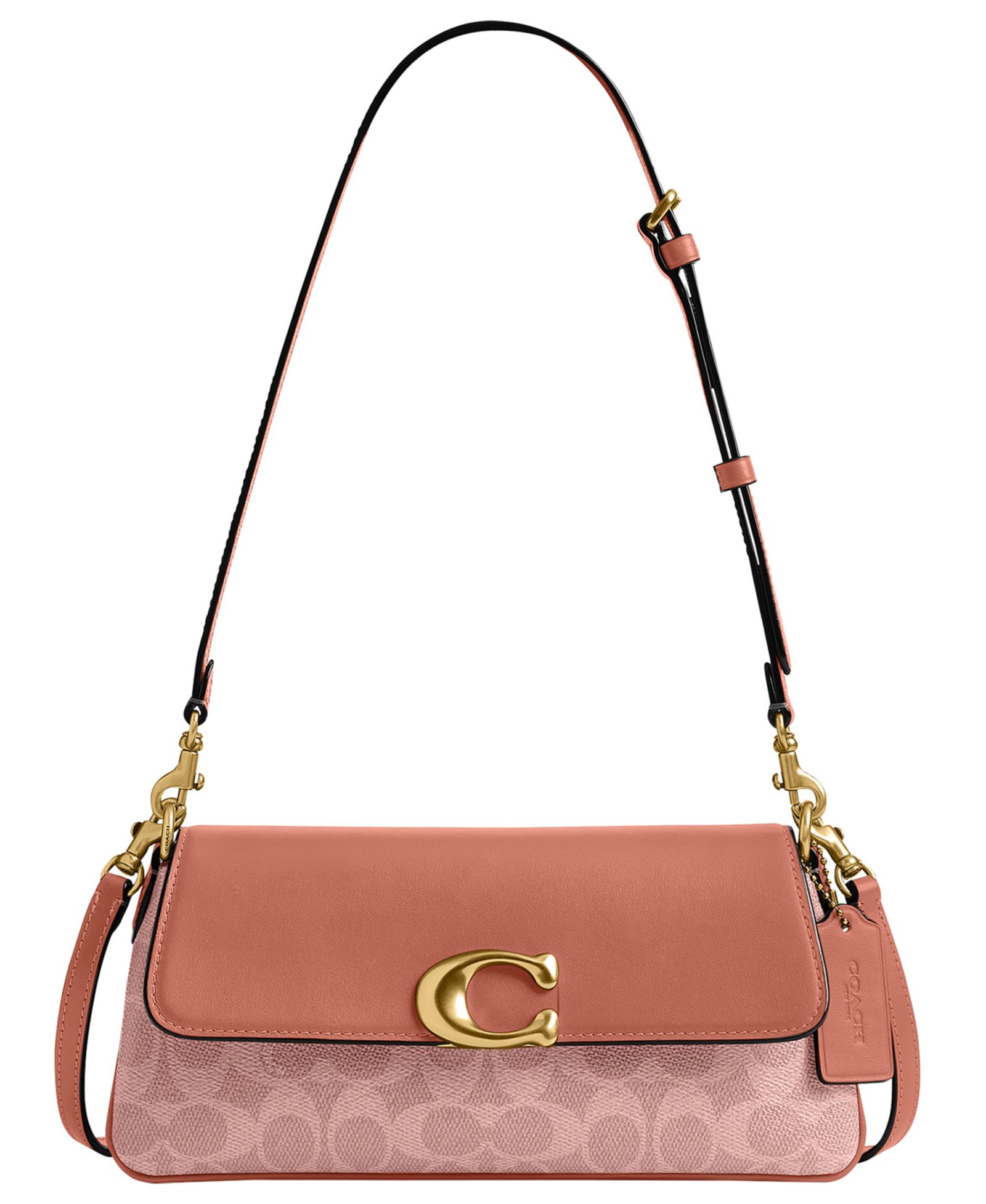 Сумка-мессенджер COACH Jet Small Signature Canvas Slim