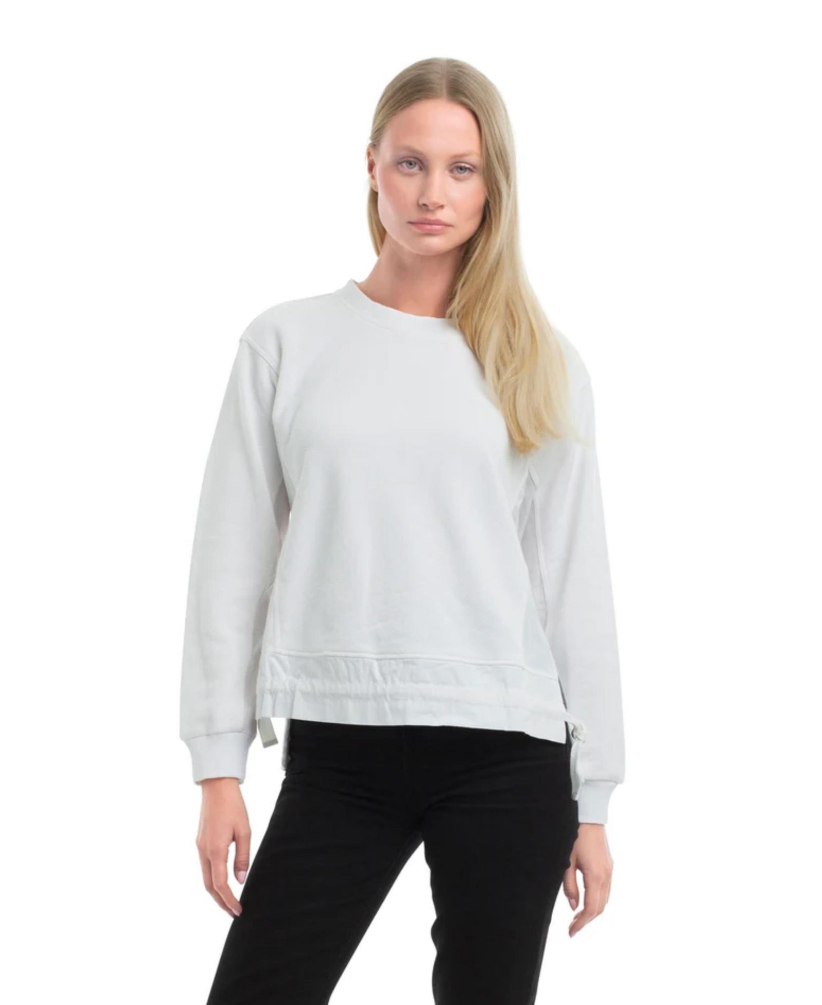 WILT Women's Woven Side Panels Sweatshirt